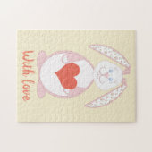 Mein Hase, Cartoon Bunny. Puzzle (Horizontal)