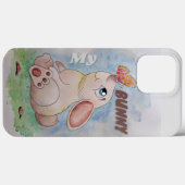 Mein Hase Case-Mate iPhone Hülle (Rückseite (Horizontal))