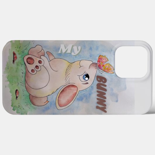 Mein Hase Case-Mate iPhone Hülle (Rückseite (Horizontal))