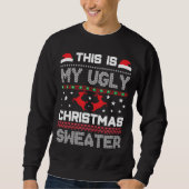 Mein hässlicher Weihnachtskraut Sweatshirt (Vorderseite)