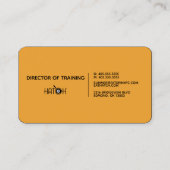 Mein Hatch - Schulungsleiter Visitenkarte (Rückseite)