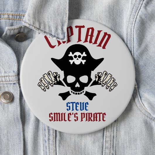 Mein Hauptmann | International Talk Like a Pirate Button (Beispiel)