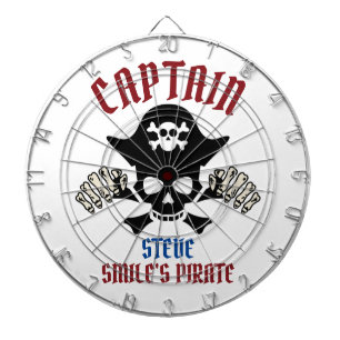 Mein Hauptmann   International Talk Like a Pirate  Dartscheibe