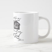 Mein Haus - Extra-große Tasse (Rechts)