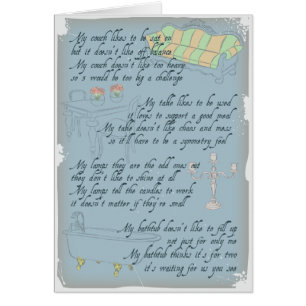 Mein Haus ist wie mein Herz - Blau