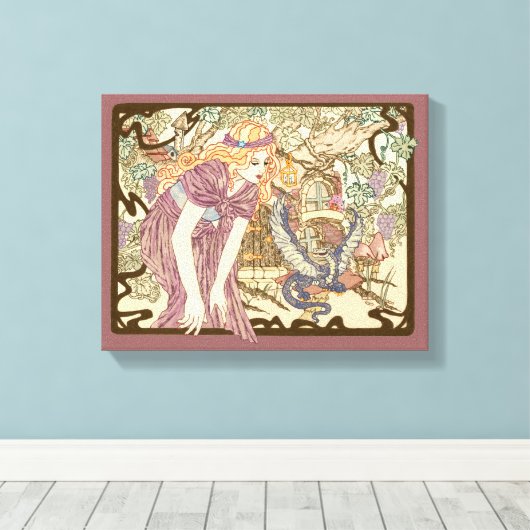 Mein Haus Leinwanddruck (Insitu (Holzboden))