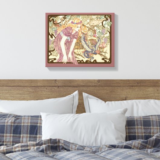 Mein Haus Leinwanddruck (Insitu (Schlafzimmer))