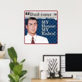 Mein Haus MY regelt Poster (Heimbüro)