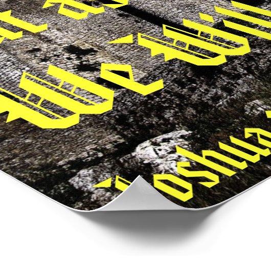 Mein Haus. Poster (Ecke)