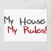 Mein Haus Postkarte (Vorderseite)