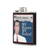 Mein Haus regiert! Flachmann (Links)