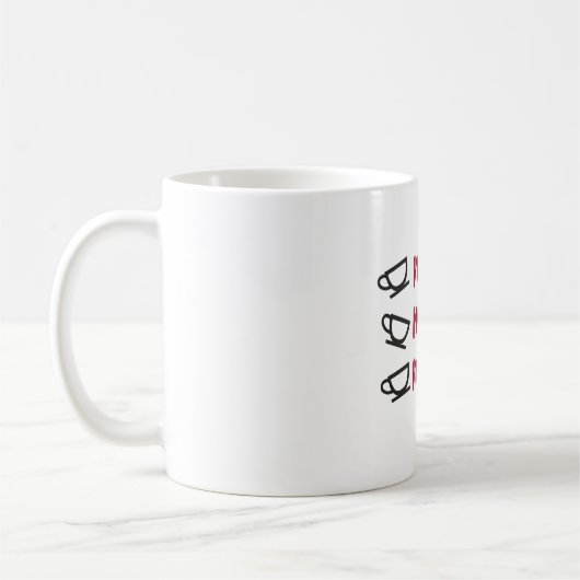 Mein Haus regiert meine Kaffee-Tasse Kaffeetasse (Links)