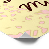 Mein Haus war letzte Woche sauber Poster (Ecke)