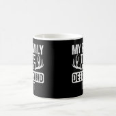 Mein Hausbaum hat einen Hirschstand in der Hirschj Kaffeetasse (Mittel)