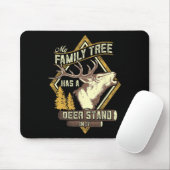 Mein Hausbaum hat einen Hirschständer darin - Hirs Mousepad (Mit Mouse)