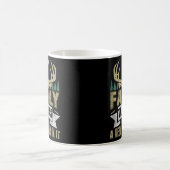 Mein Hausbaum hat einen Hirschständer in seinem Ja Kaffeetasse (Mittel)