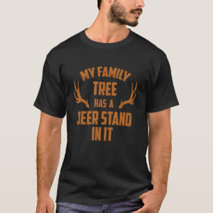 Mein Hausbaum hat einen Hirschständer in seinem Sh T-Shirt