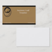 Mein Haustier - Art Rat Logo Visitenkarte (Vorne/Hinten)