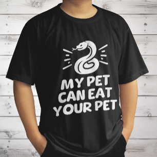 Mein Haustier kann deinen Haustier essen, ein lust T-Shirt