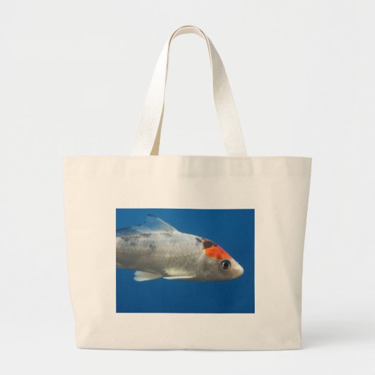 Mein Haustier Koi Fisch Jumbo Stoffbeutel (Vorne)