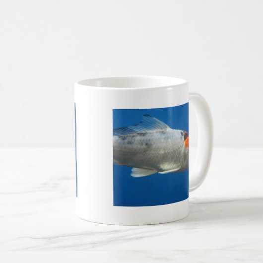 Mein Haustier Koi Fisch Kaffeetasse (VorderseiteRechts)