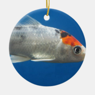 Mein Haustier Koi Fisch Keramikornament