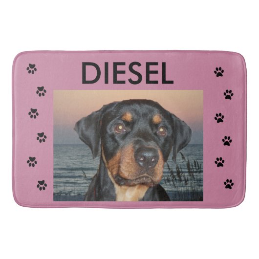 Mein Haustier und meine Paare Badematte (Vorderseite)