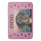 Mein Haustier und meine Paare Badematte (Vorderseite Vertikal)