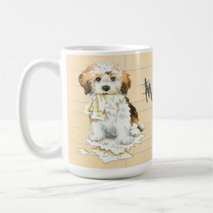 Mein Havanese aß meine Hausaufgaben Kaffeetasse