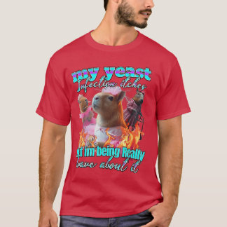 Mein Hefeinfektion Lustiger Ekelhafter Erwachsenen T-Shirt