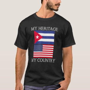 Mein Heimatland Kubanisches amerikanisches T-Shirt