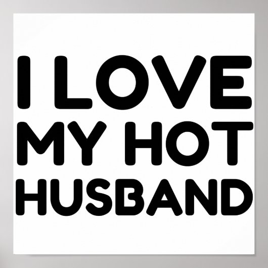 MEIN HEISSES HUSBAND I LIEBE POSTER (Vorne)
