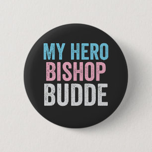 Mein Held Bischof Budde Trans LGBT Trump hat Gnade Button