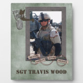 Mein Held Fotoplatte (Vorderseite)