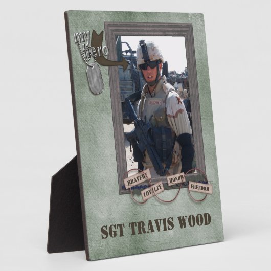 Mein Held Fotoplatte (Seite)