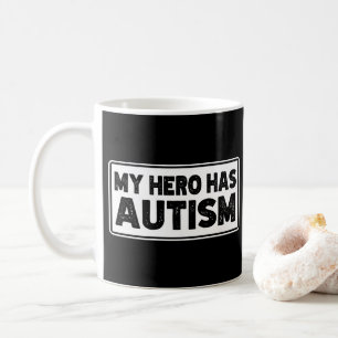 Mein Held hat Autismus-Bewusstsein Autistischer Ge Kaffeetasse