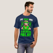 Mein Held hat Hirnpalsy Patient CP Green T-Shirt (Vorne ganz)