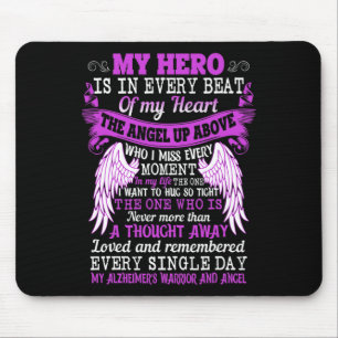 Mein Held ist Heart Angel Thought Heimerheimers Kr Mousepad