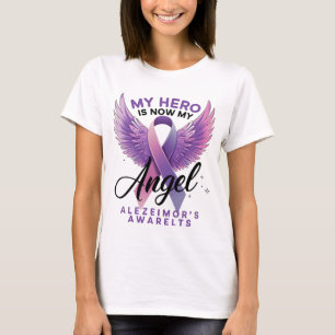 Mein Held ist jetzt mein Engel Alzheimer-Bewusstse T-Shirt