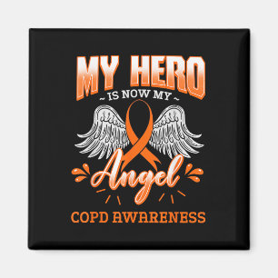 Mein Held ist jetzt mein Engel Copd Lungenerkranku Magnet