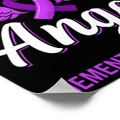 Mein Held ist jetzt mein Engel Demenz Bewusstsein  Poster (Ecke)