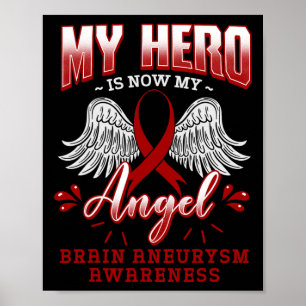 Mein Held ist jetzt mein Engel Gehirn Aneurysma In Poster