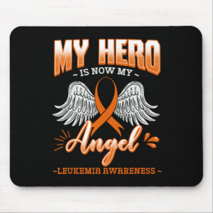 Mein Held ist jetzt mein Engel Leukämie Knochenmar Mousepad