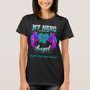 Mein Held ist jetzt mein Engel Polyzystische Niere T-Shirt