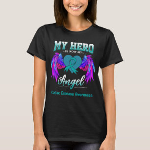 Mein Held ist jetzt mein Engel Zöliakie-Bewusstsei T-Shirt