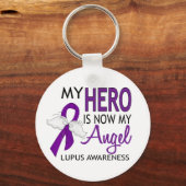 Mein Held ist mein Engel Lupus Schlüsselanhänger (Vorderseite)