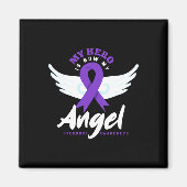 Mein Held ist nun mein Engel End Überdosierung Awa Magnet (Vorne)