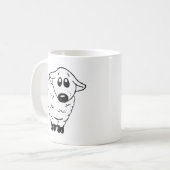 Mein Held-Lamm Kaffeetasse (Vorderseite Links)