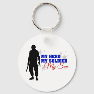 Mein Held, mein Soldat, mein Sohn Schlüsselanhänger