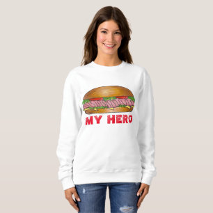 Mein Held Submarine Sandwich Grinder Sub Sweatshir Sweatshirt